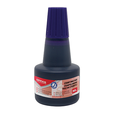 Штемпельна фарба 30мл фіол 18143011-09/KF25109 (12) (OFFICE PRODUCTS)